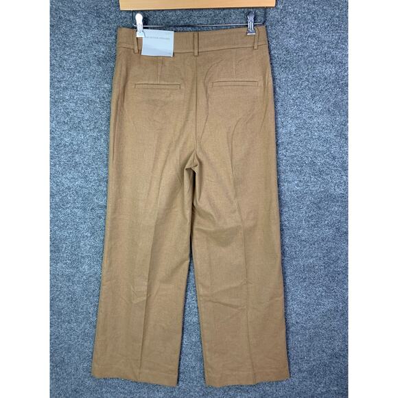 NEW LOFT The Peyton Trouser Women's Size 6 Wide Leg Pants Pleated - Picture 2 of 11